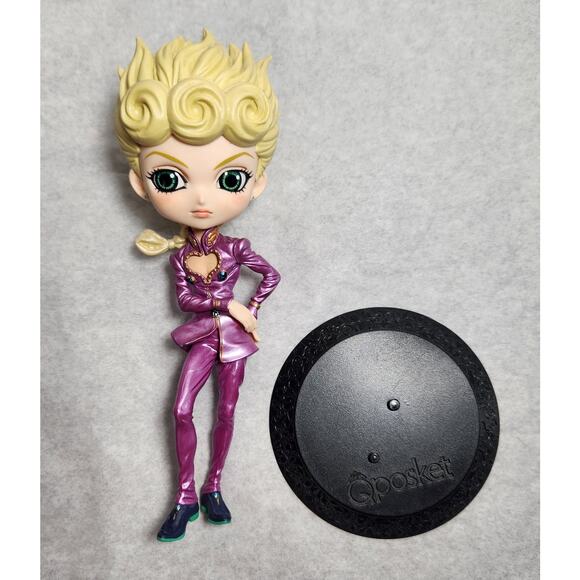 Qposket Jojo's Bizarre Adventure Giorno Giovanna Type B BanDai Pre-owned - Picture 6 of 9
